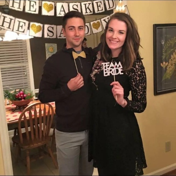 SOLD - ASOS Tall All Over Lace Dress - Picture 3 of 3